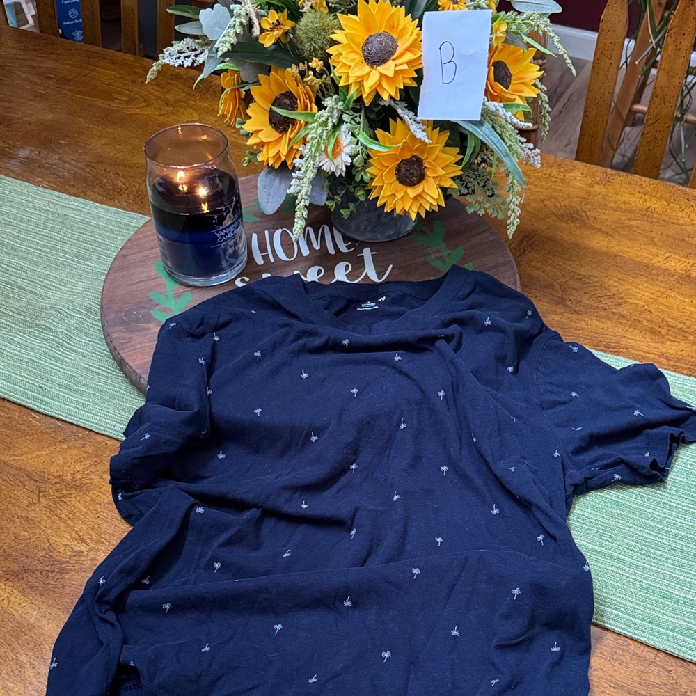 Old Navy Dark Blue Soft Tee